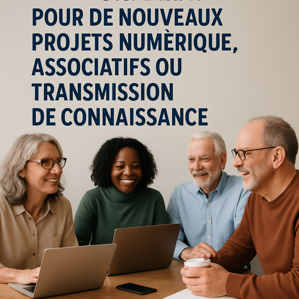 rdv plus de 50 ans pour de nouveaux projets numrique associatifs ou transmission de connaissance